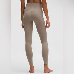 Lululemon Align High-Rise Pant with Pockets 28" Warm Ash Grey size 6